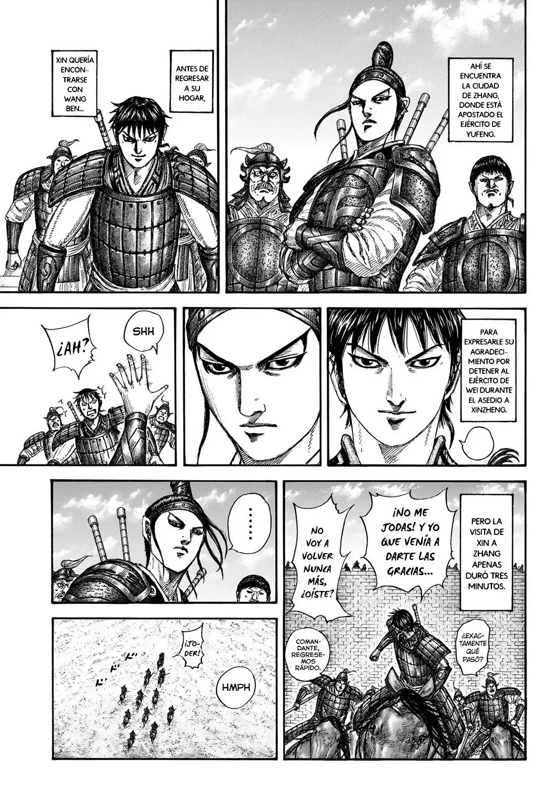 Kingdom capítulo 846, página 4