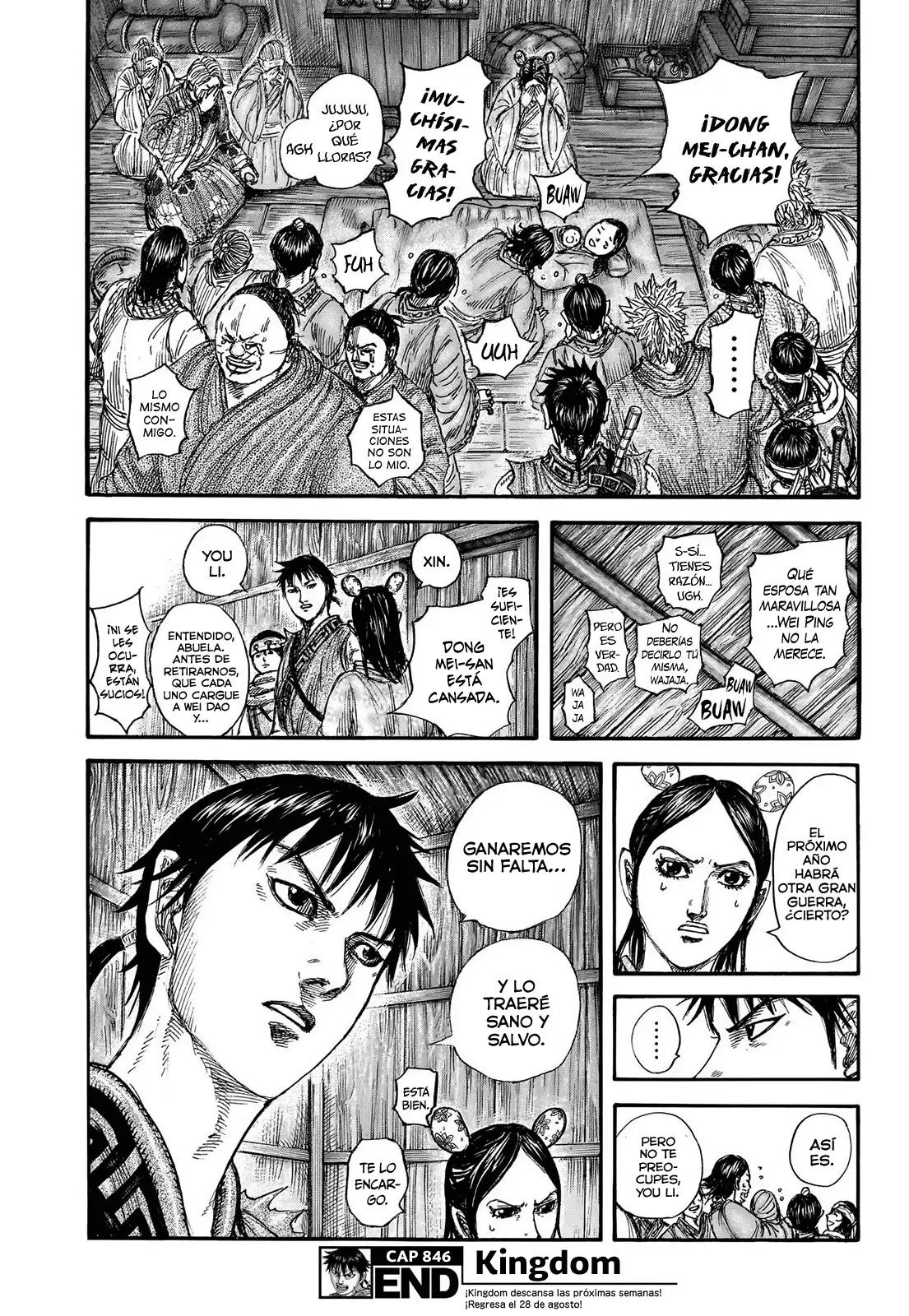 Kingdom capítulo 846, página 20