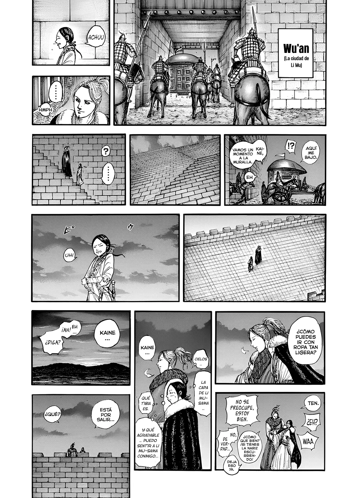 Kingdom capítulo 847, página 4