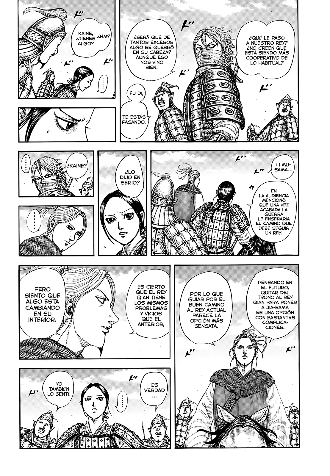 Kingdom capítulo 849, página 3