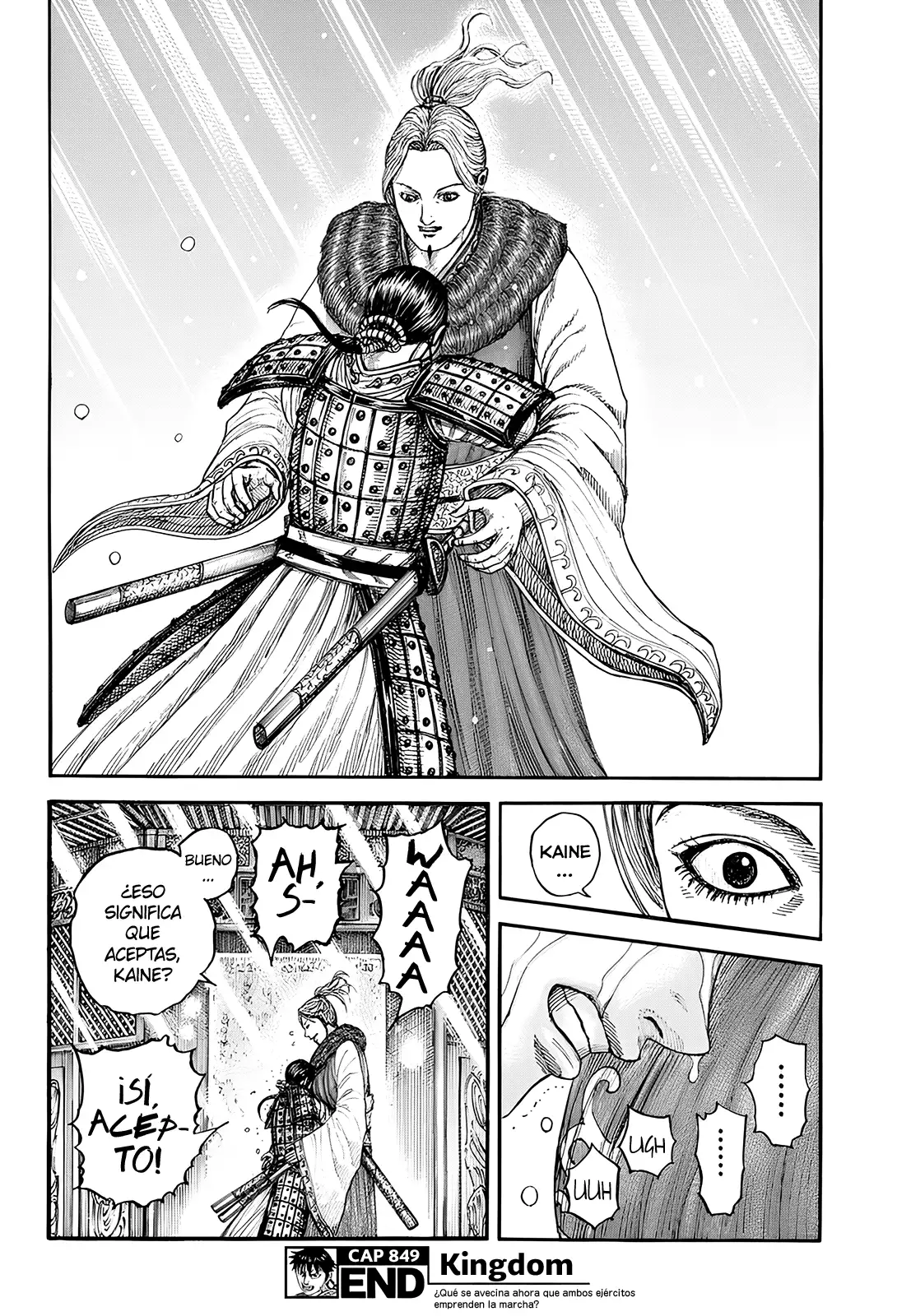 Kingdom capítulo 849, página 21