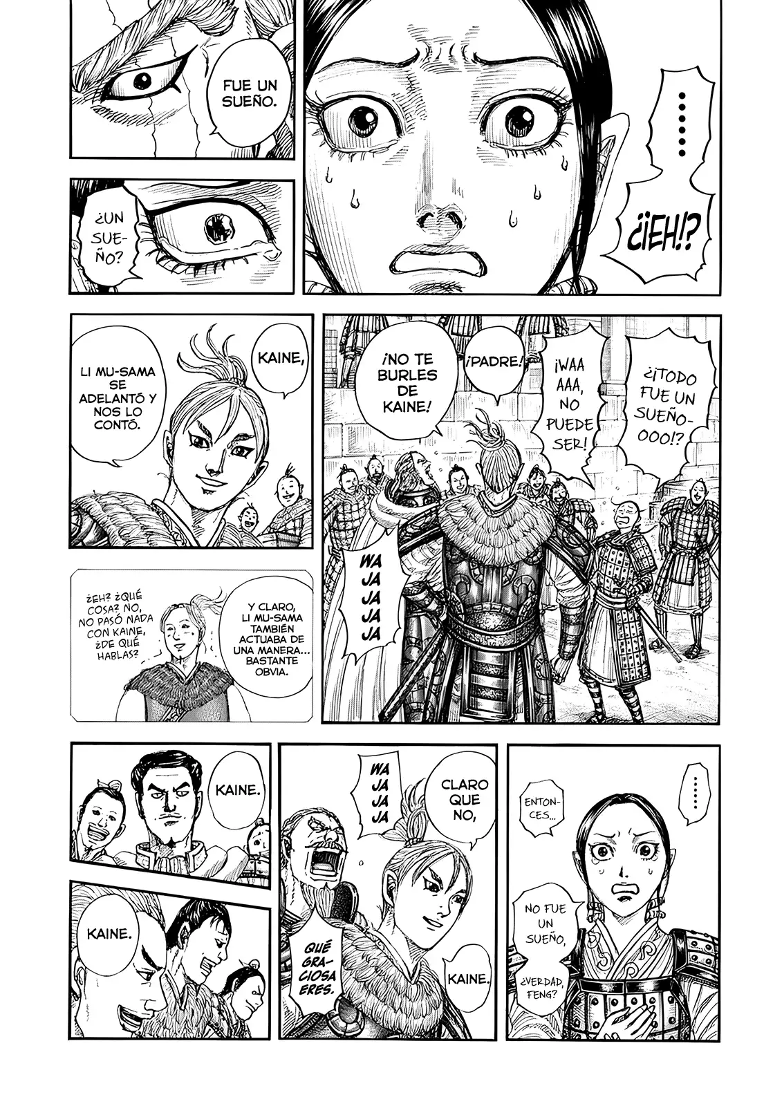 Kingdom capítulo 850, página 4