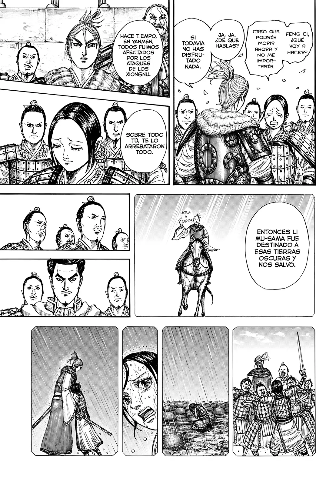 Kingdom capítulo 850, página 6