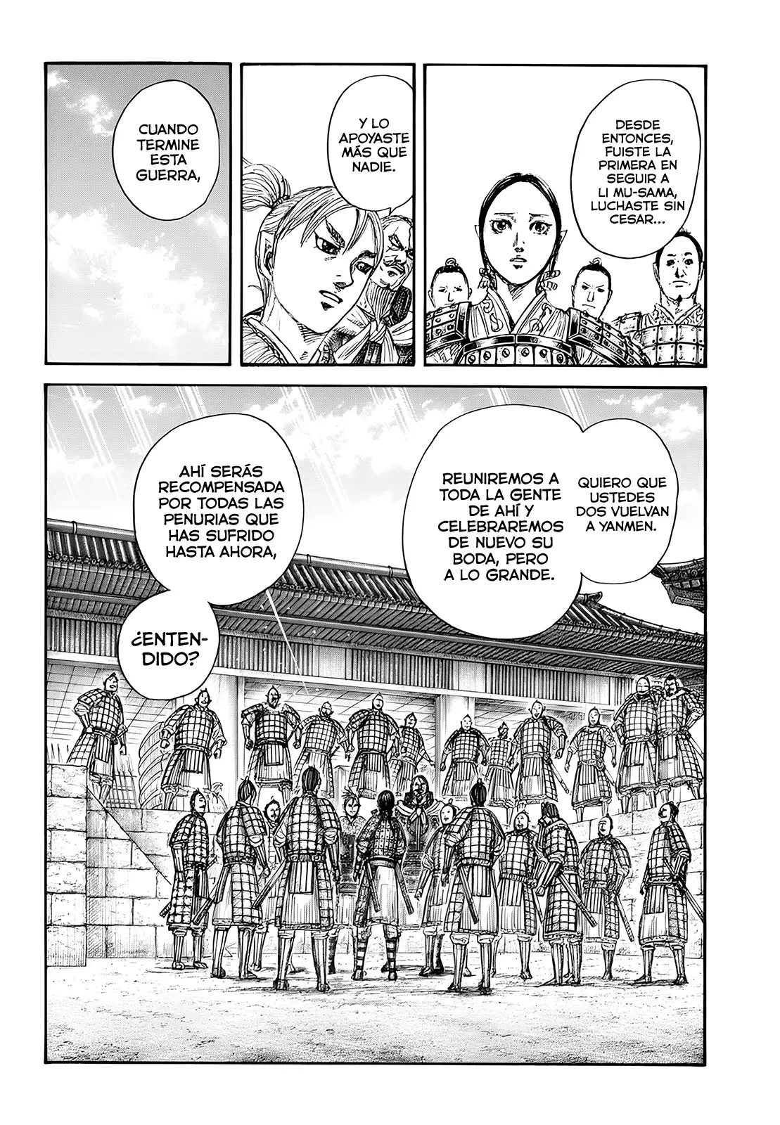 Kingdom capítulo 850, página 7