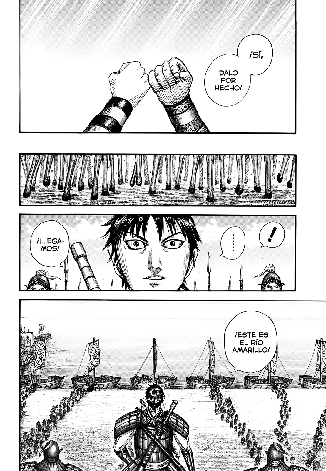 Kingdom capítulo 850, página 9