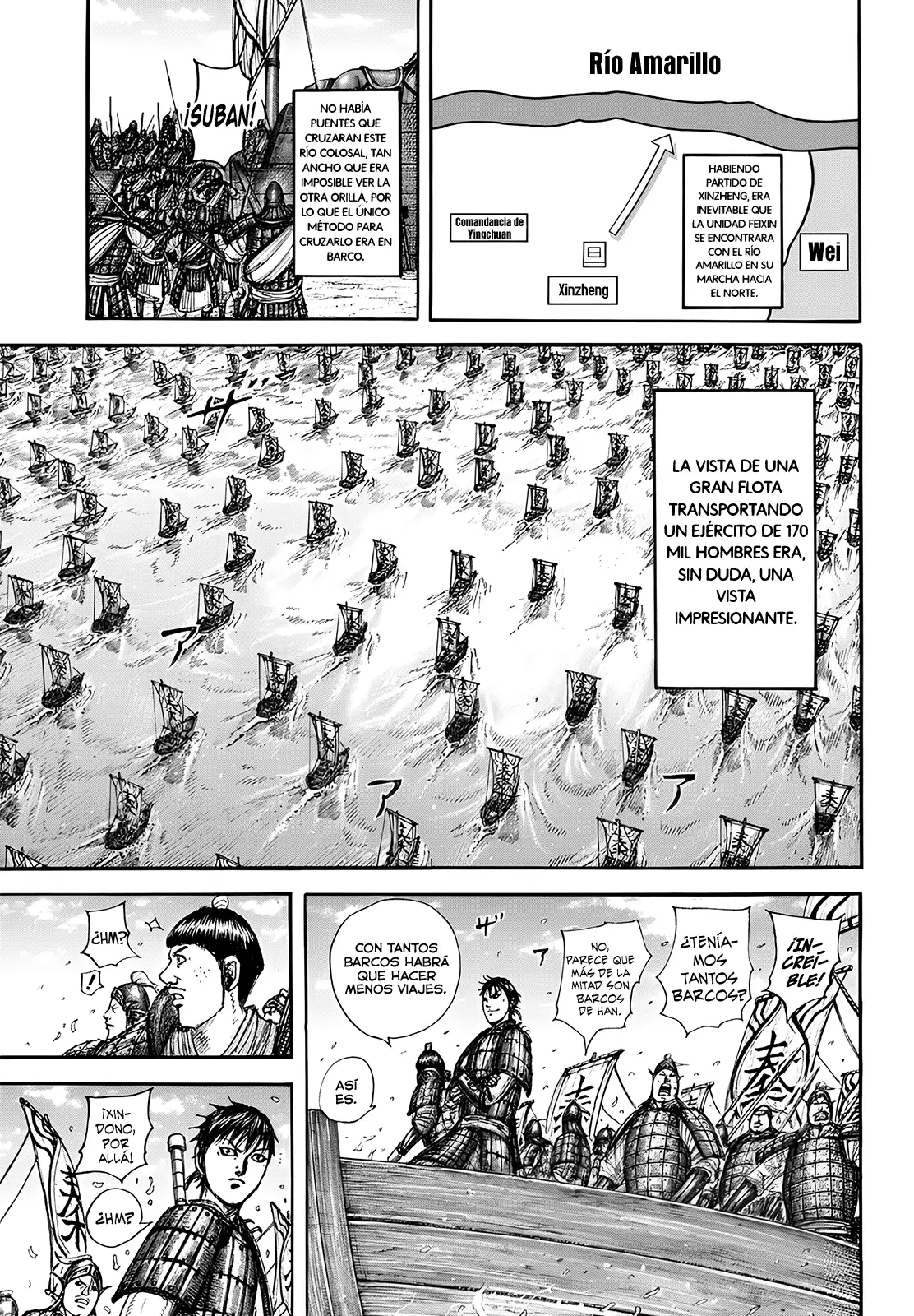Kingdom capítulo 850, página 10