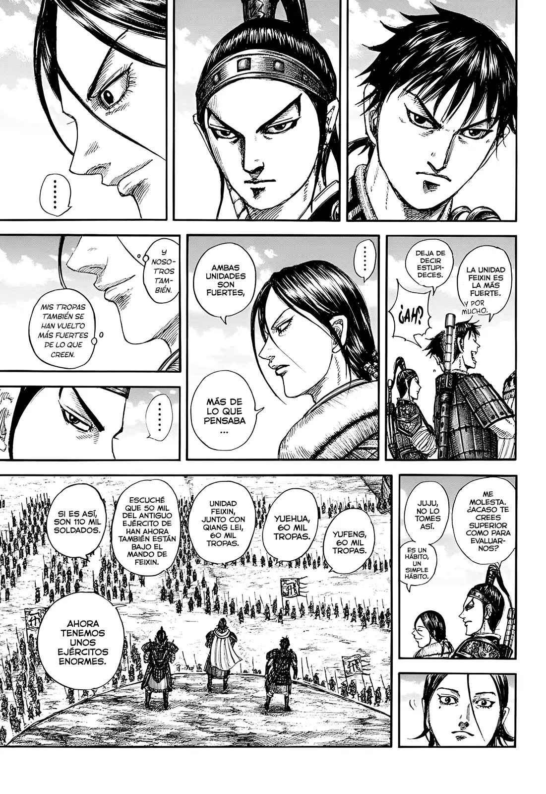 Kingdom capítulo 850, página 16