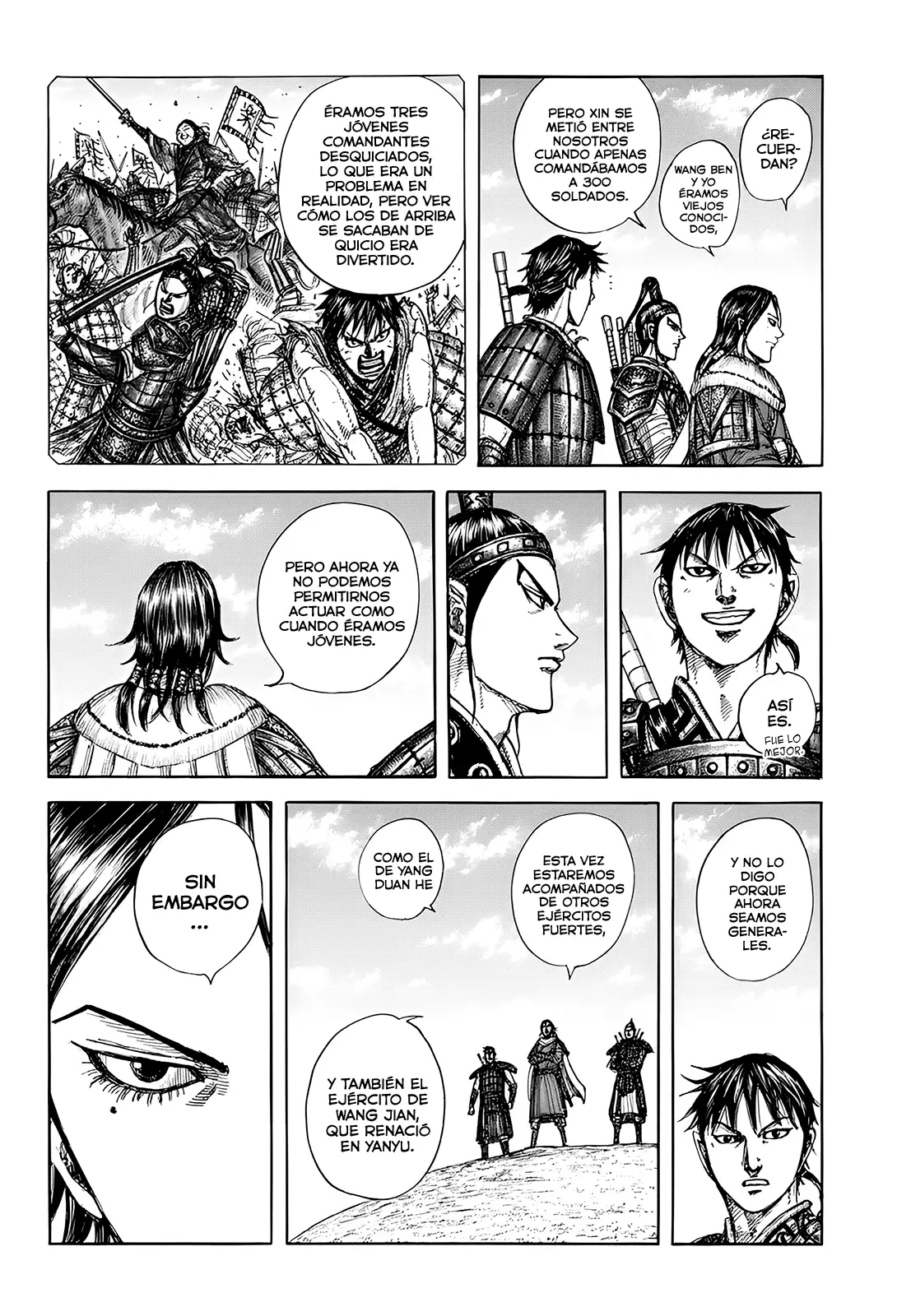 Kingdom capítulo 850, página 17