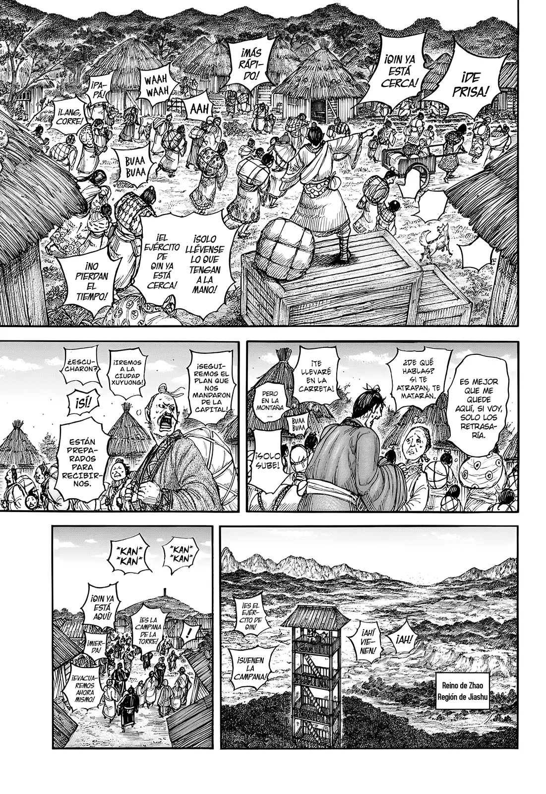 Kingdom capítulo 851, página 4