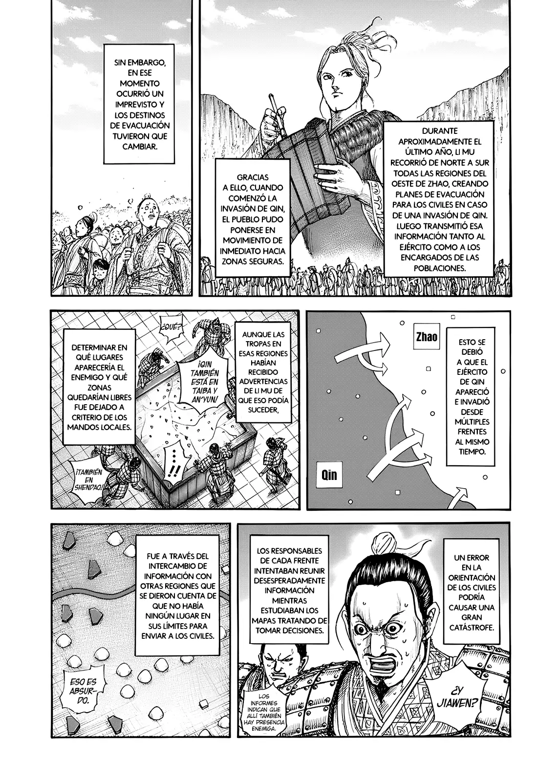 Kingdom capítulo 851, página 6