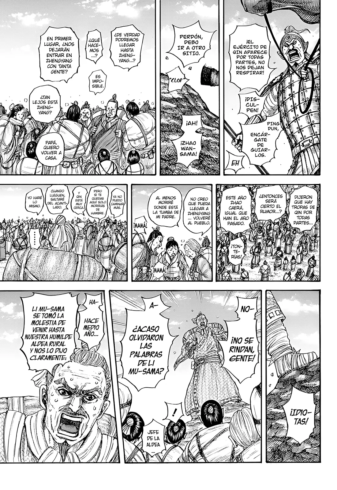 Kingdom capítulo 851, página 8