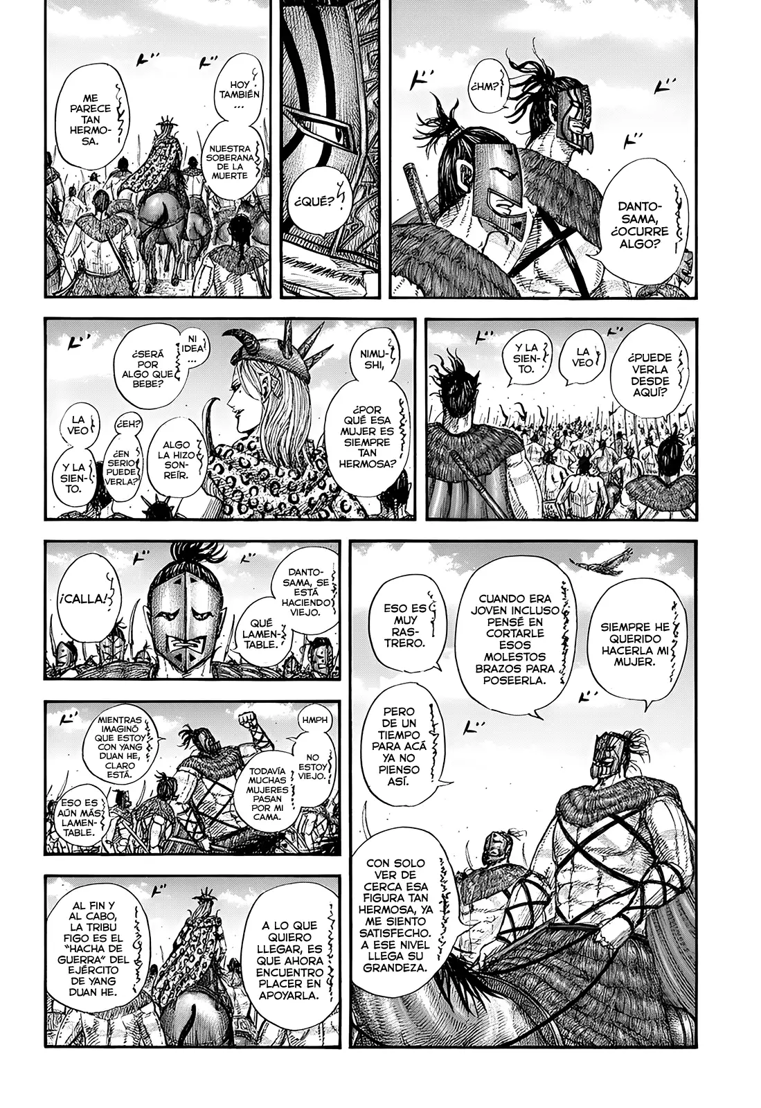 Kingdom capítulo 852, página 3