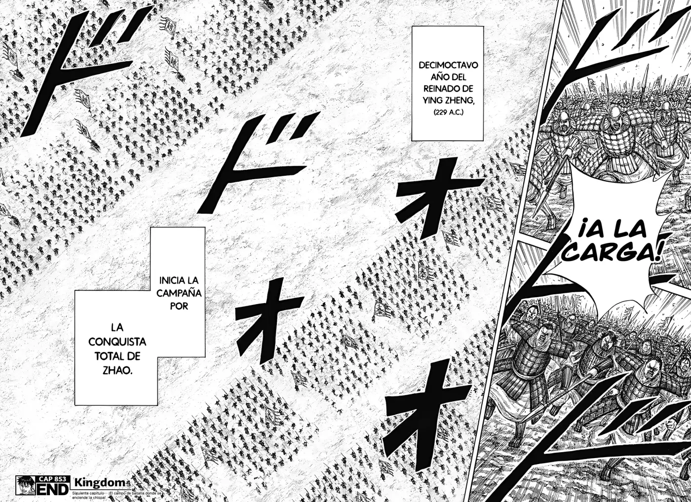 Kingdom capítulo 853, página 20