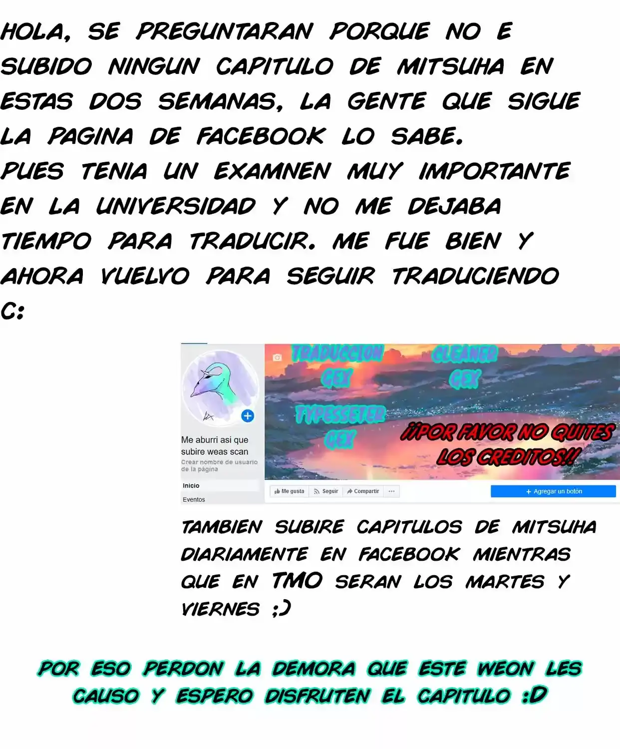 Mitsuha capítulo 32.5, página 1