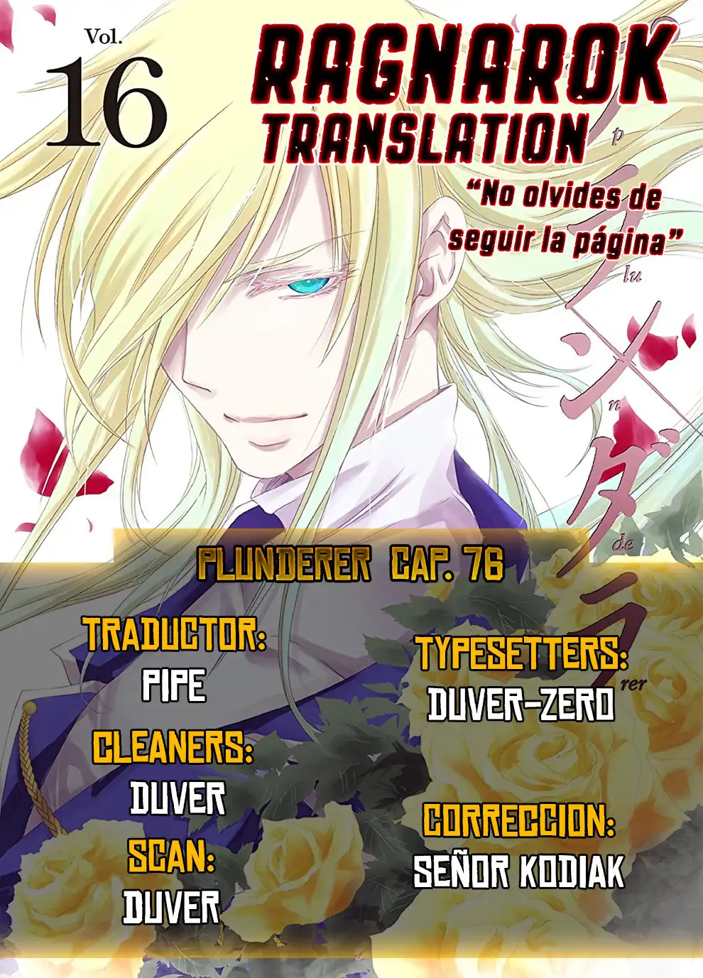 Plunderer capítulo 76, página 1