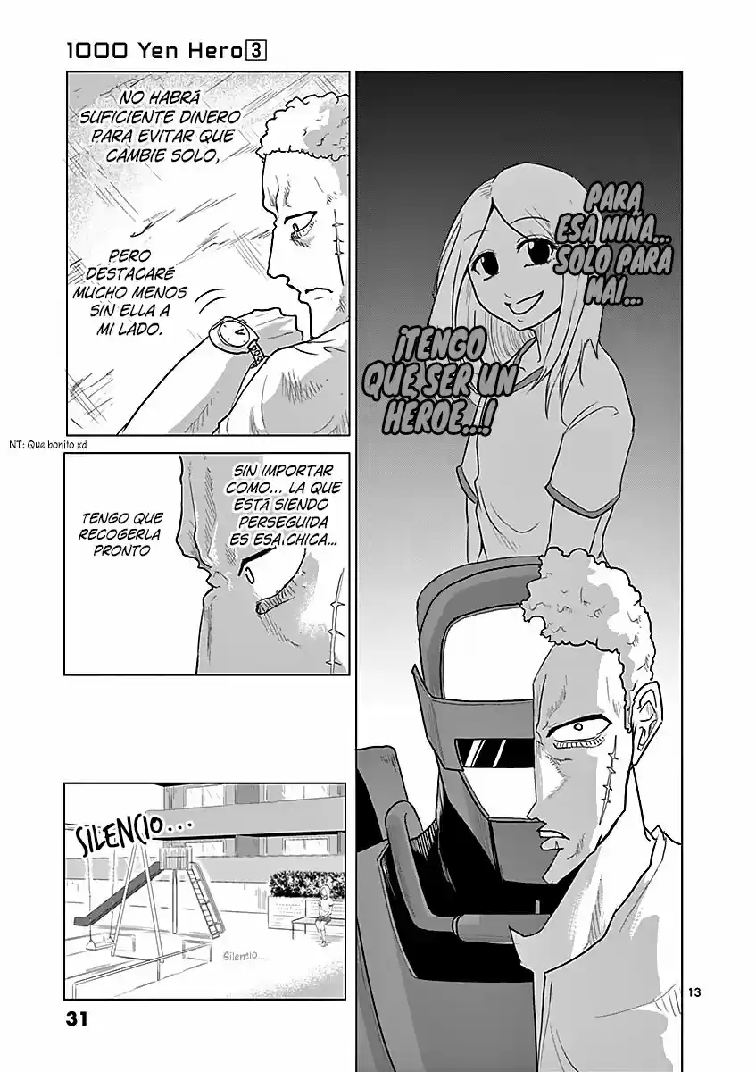 1000 Yen Hero capítulo 21, página 14