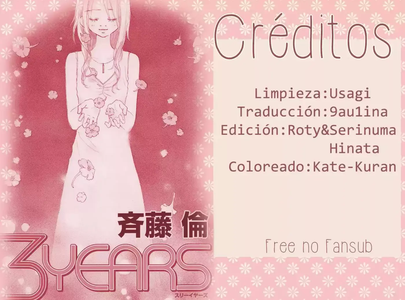 3 Years capítulo 0, página 64