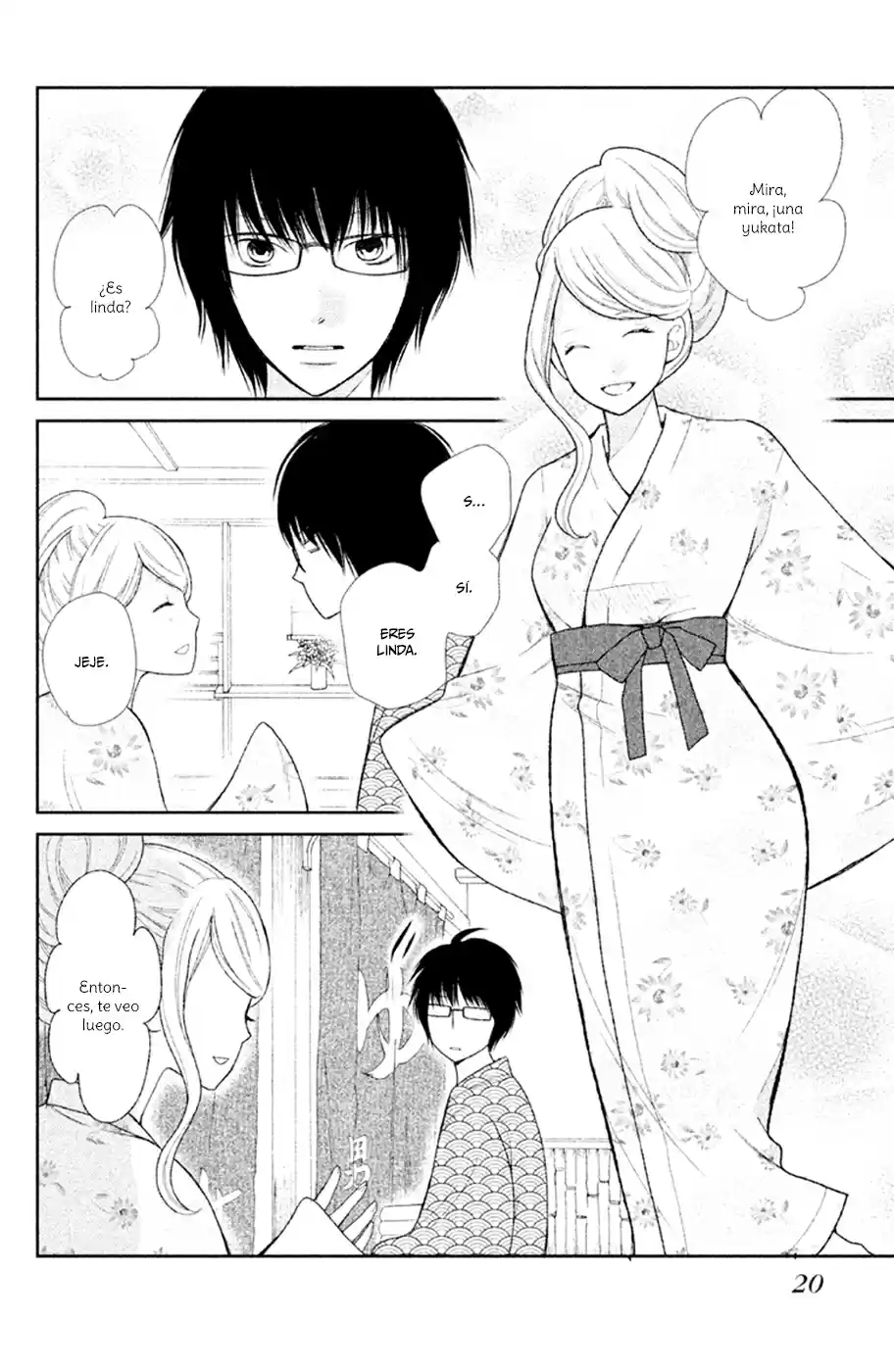 3D Kanojo capítulo 28, página 19