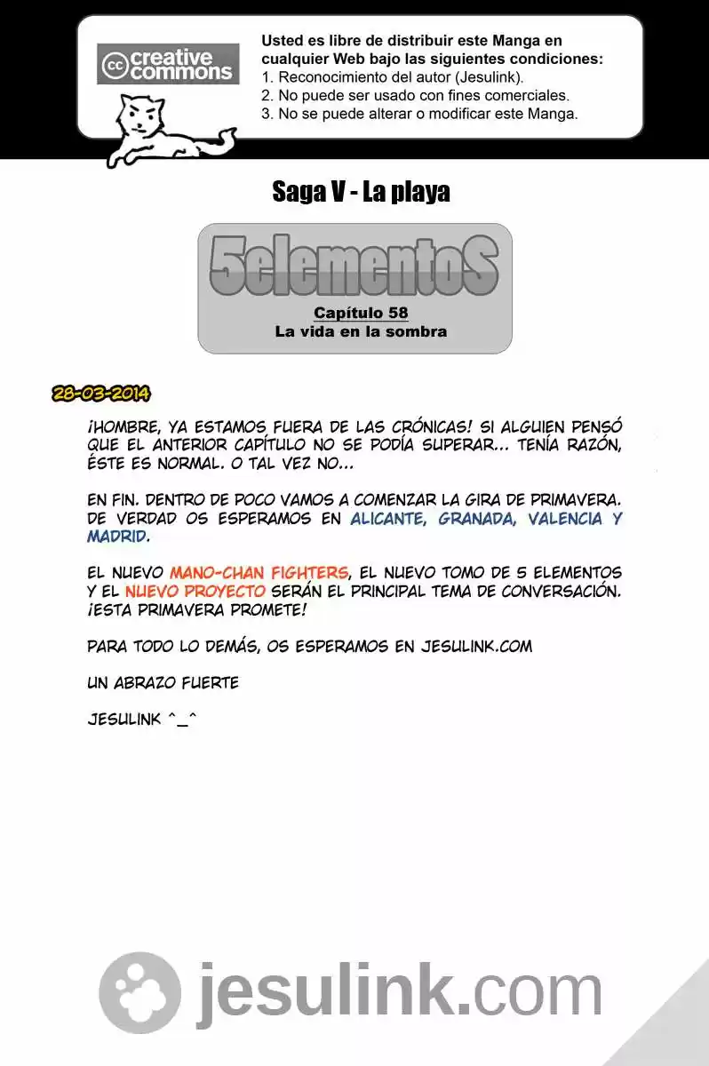 5 Elementos capítulo 58, página 3