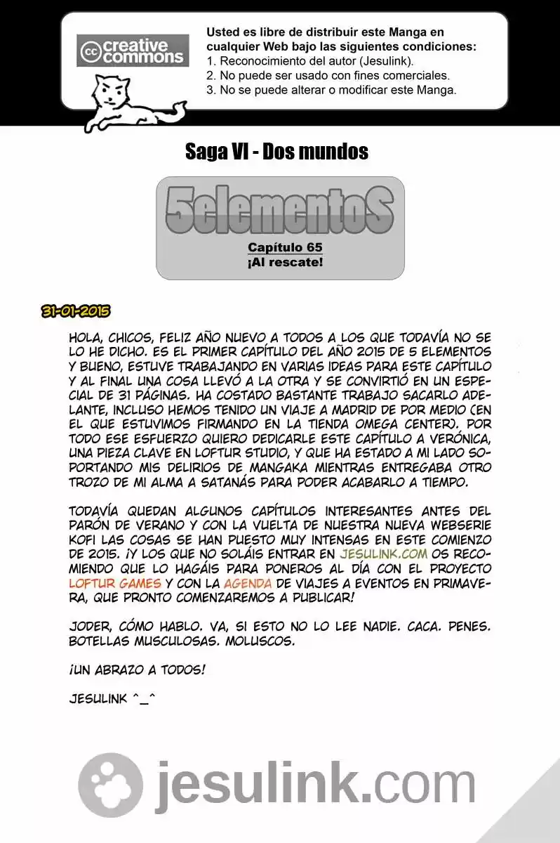 5 Elementos capítulo 65, página 2