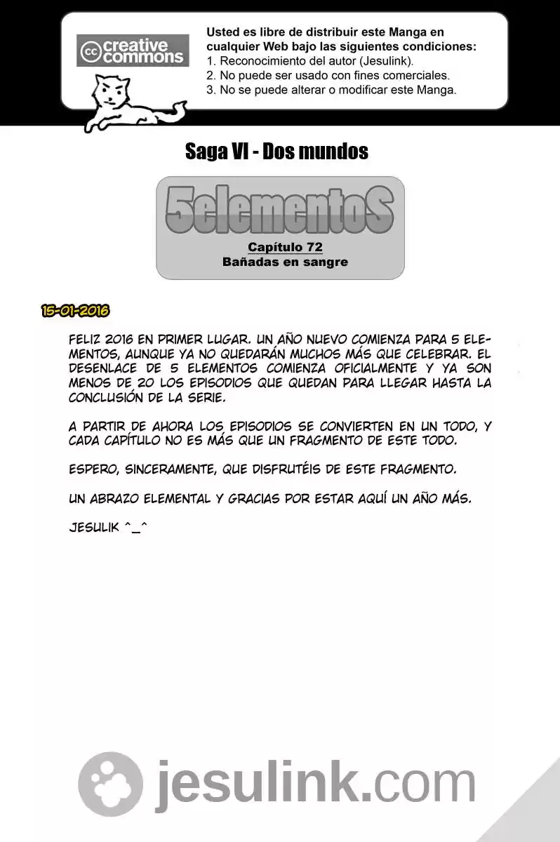 5 Elementos capítulo 72, página 1