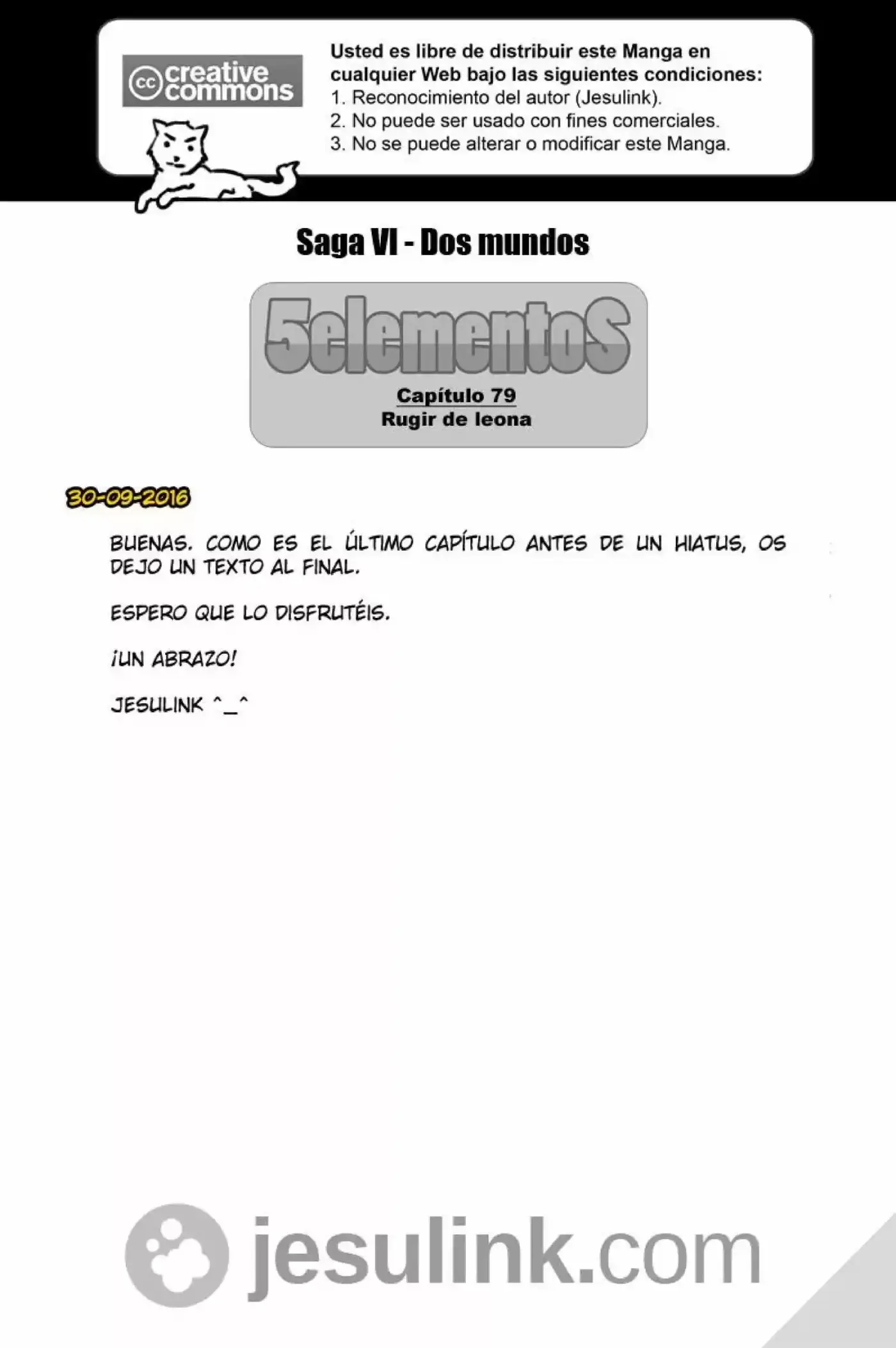 5 Elementos capítulo 79, página 2
