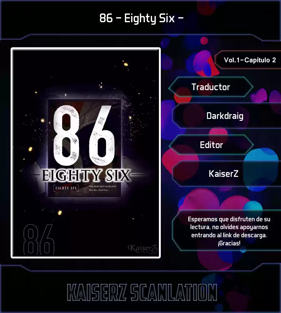86 — Eighty Six — capítulo 2, página 1