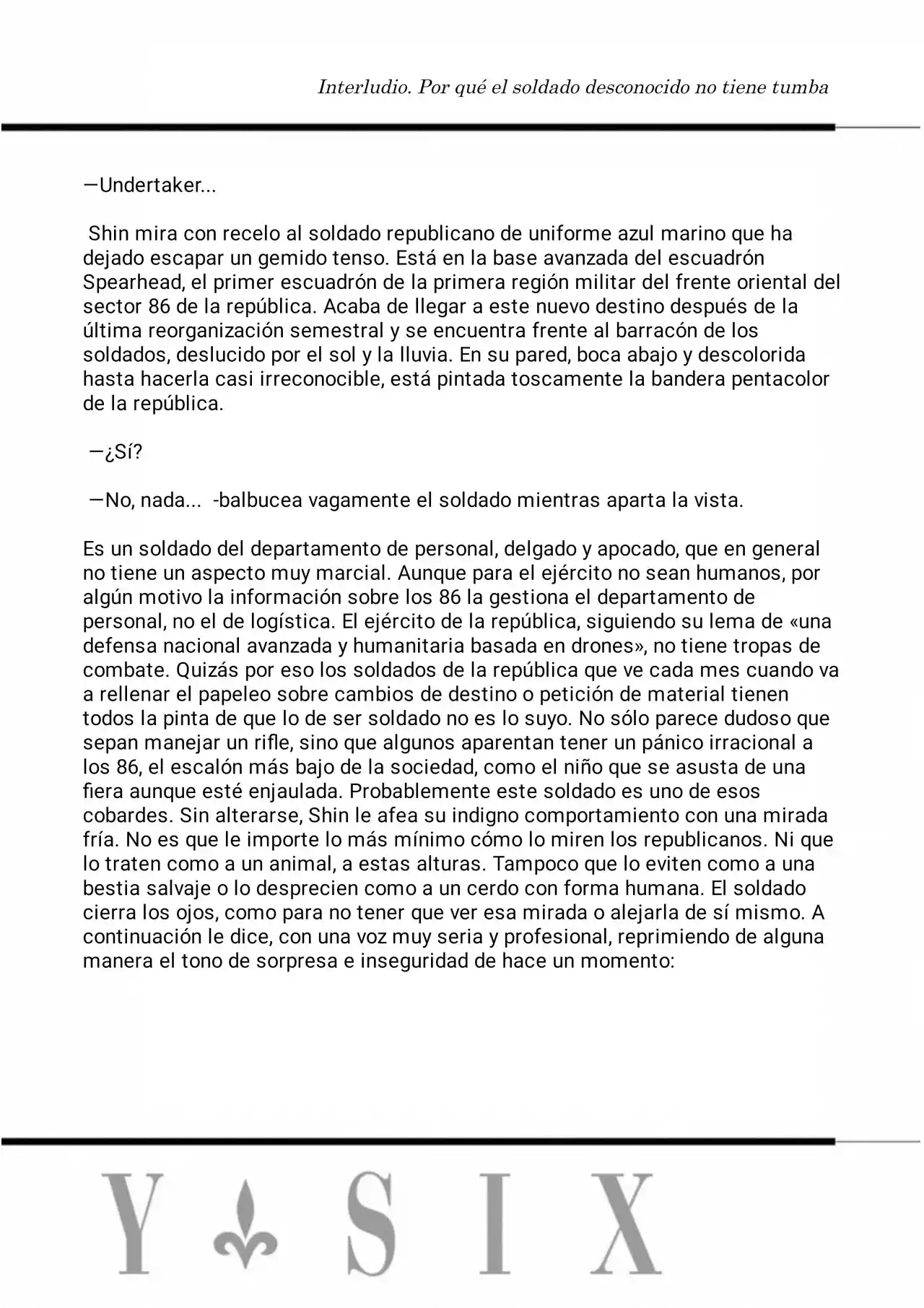 86 — Eighty Six — capítulo 6.50, página 6