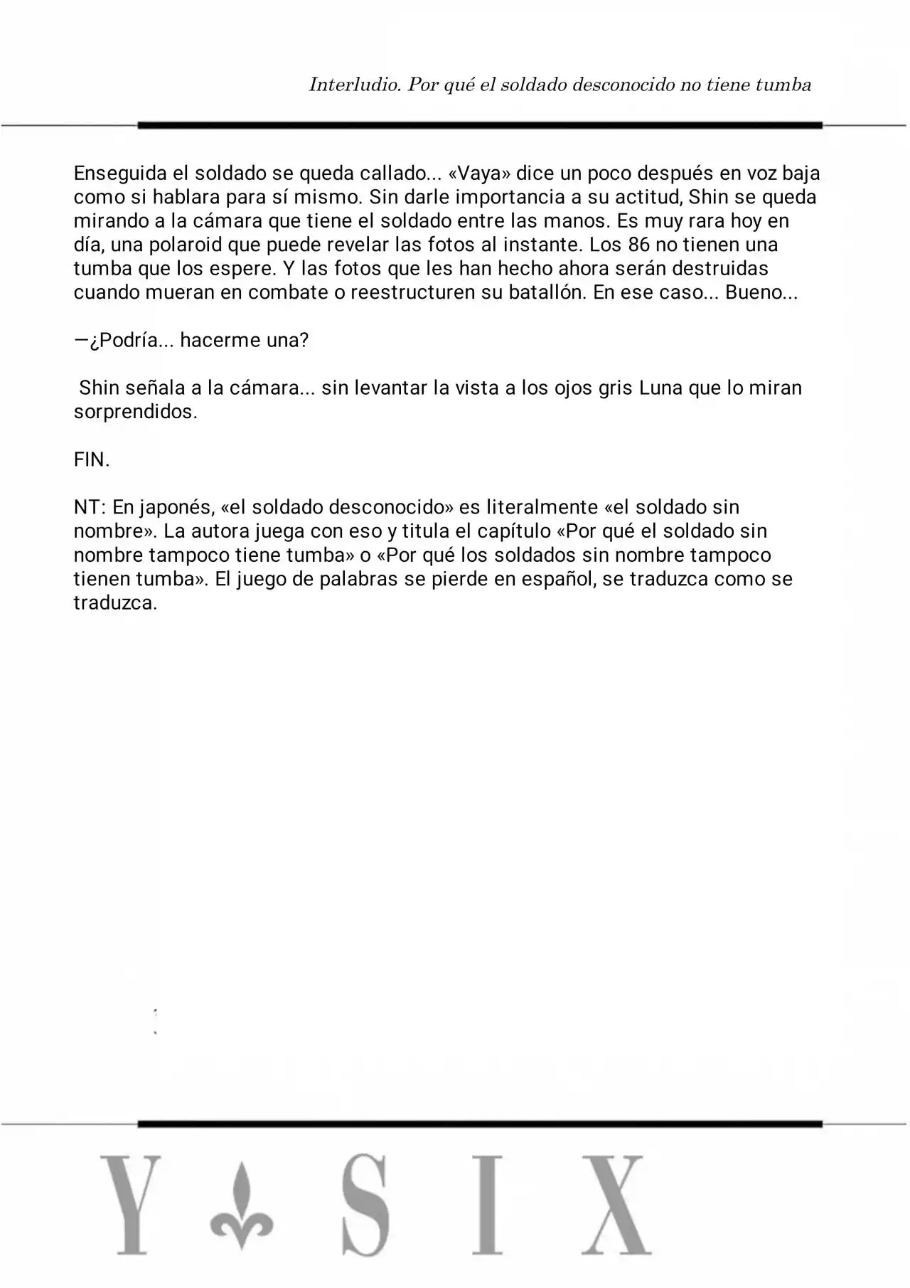 86 — Eighty Six — capítulo 6.50, página 10