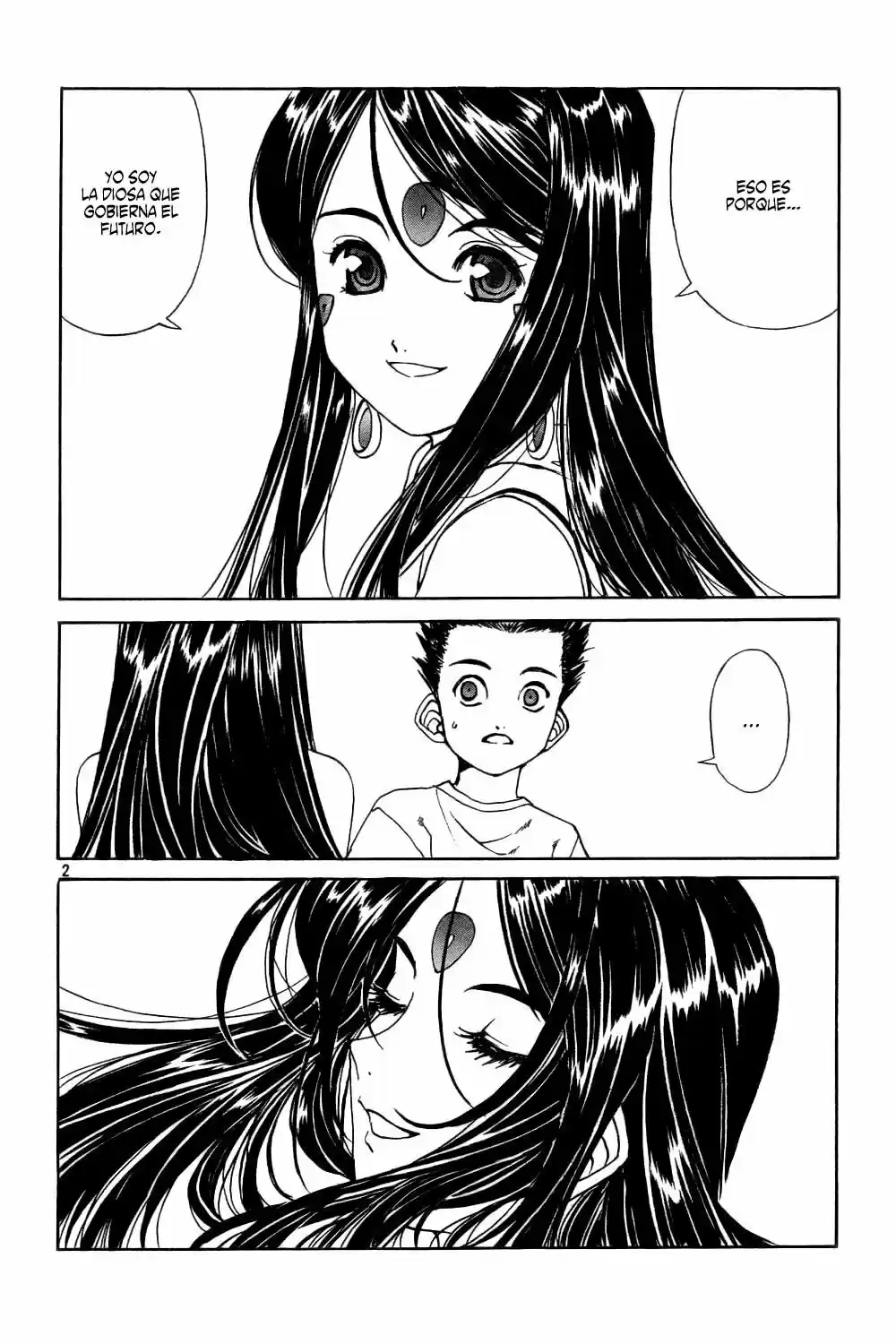 Aa! Megami-sama! capítulo 219, página 2
