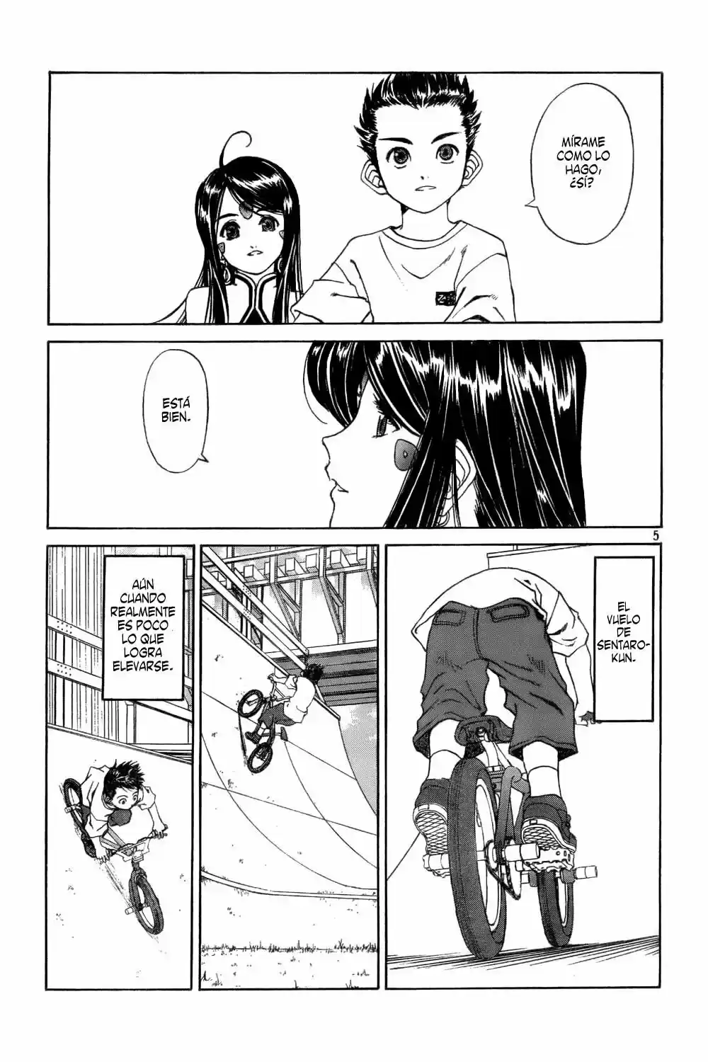 Aa! Megami-sama! capítulo 219, página 5