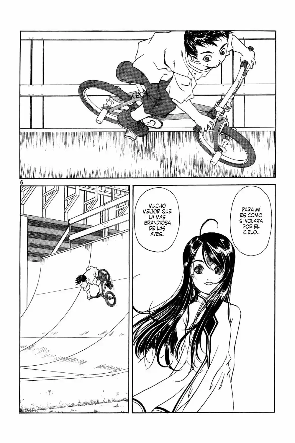 Aa! Megami-sama! capítulo 219, página 6