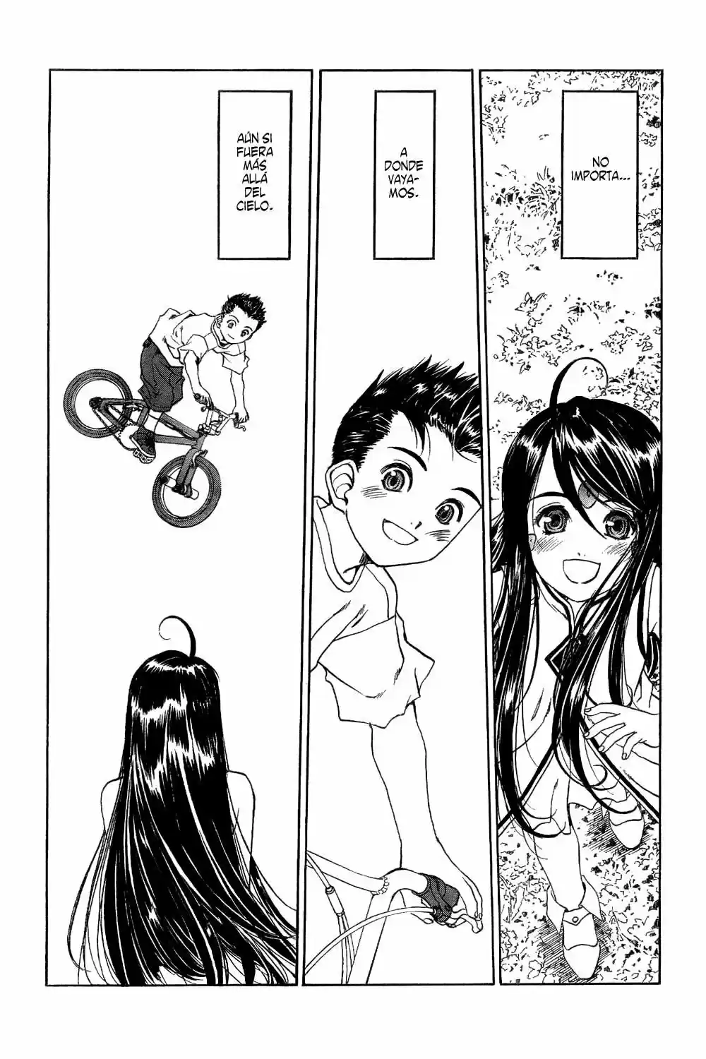 Aa! Megami-sama! capítulo 219, página 9