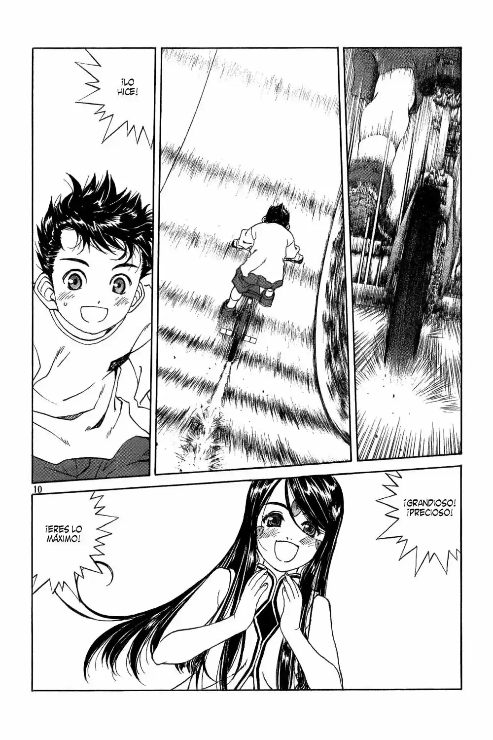 Aa! Megami-sama! capítulo 219, página 10