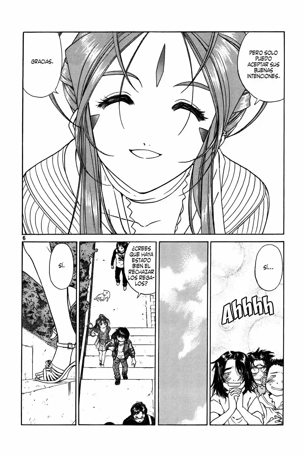 Aa! Megami-sama! capítulo 220, página 6