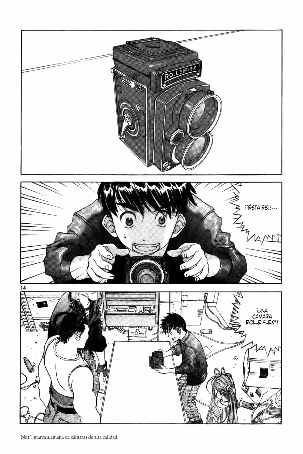 Aa! Megami-sama! capítulo 220, página 14