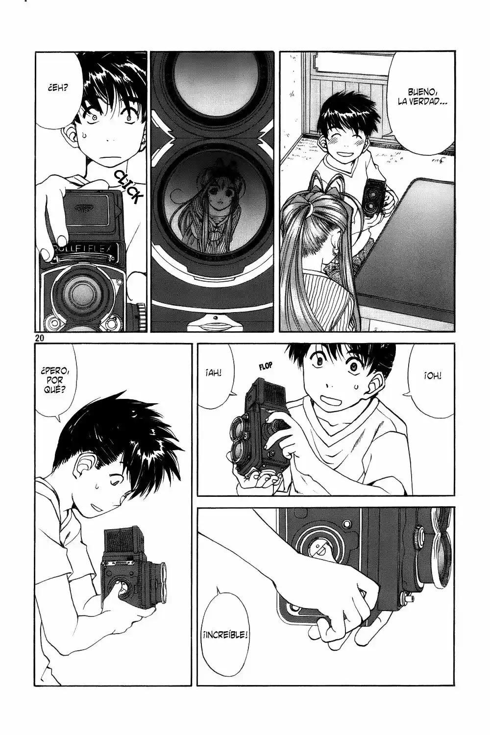 Aa! Megami-sama! capítulo 220, página 20