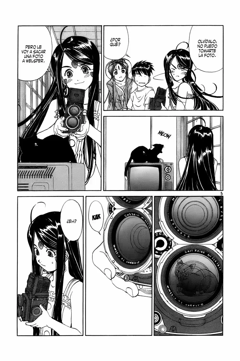 Aa! Megami-sama! capítulo 221, página 5