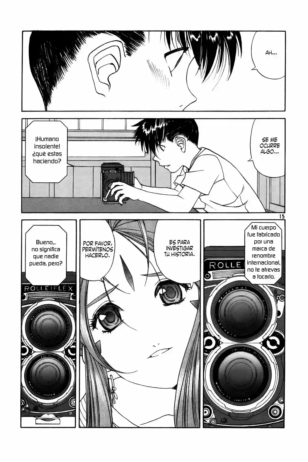 Aa! Megami-sama! capítulo 221, página 15