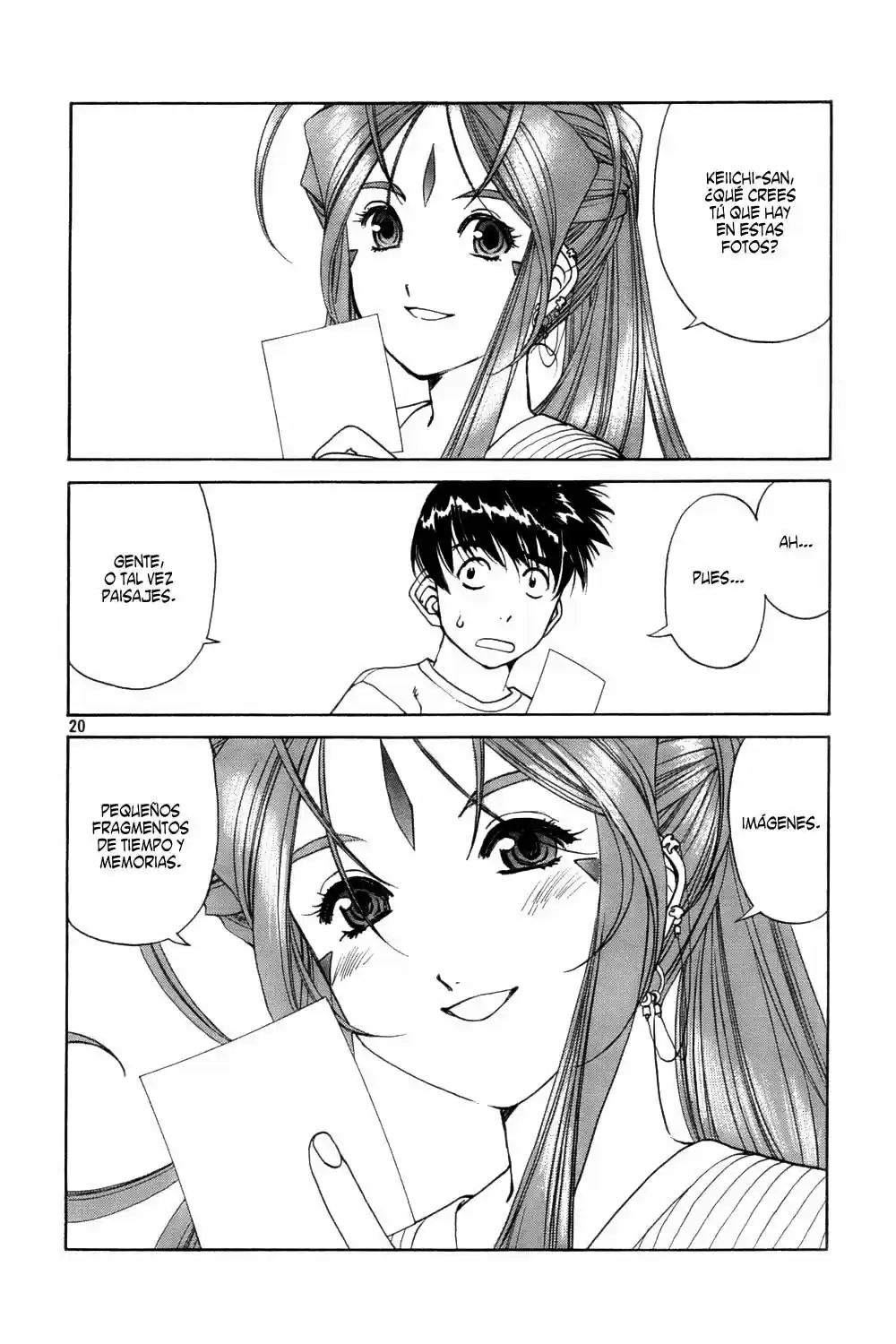 Aa! Megami-sama! capítulo 221, página 20