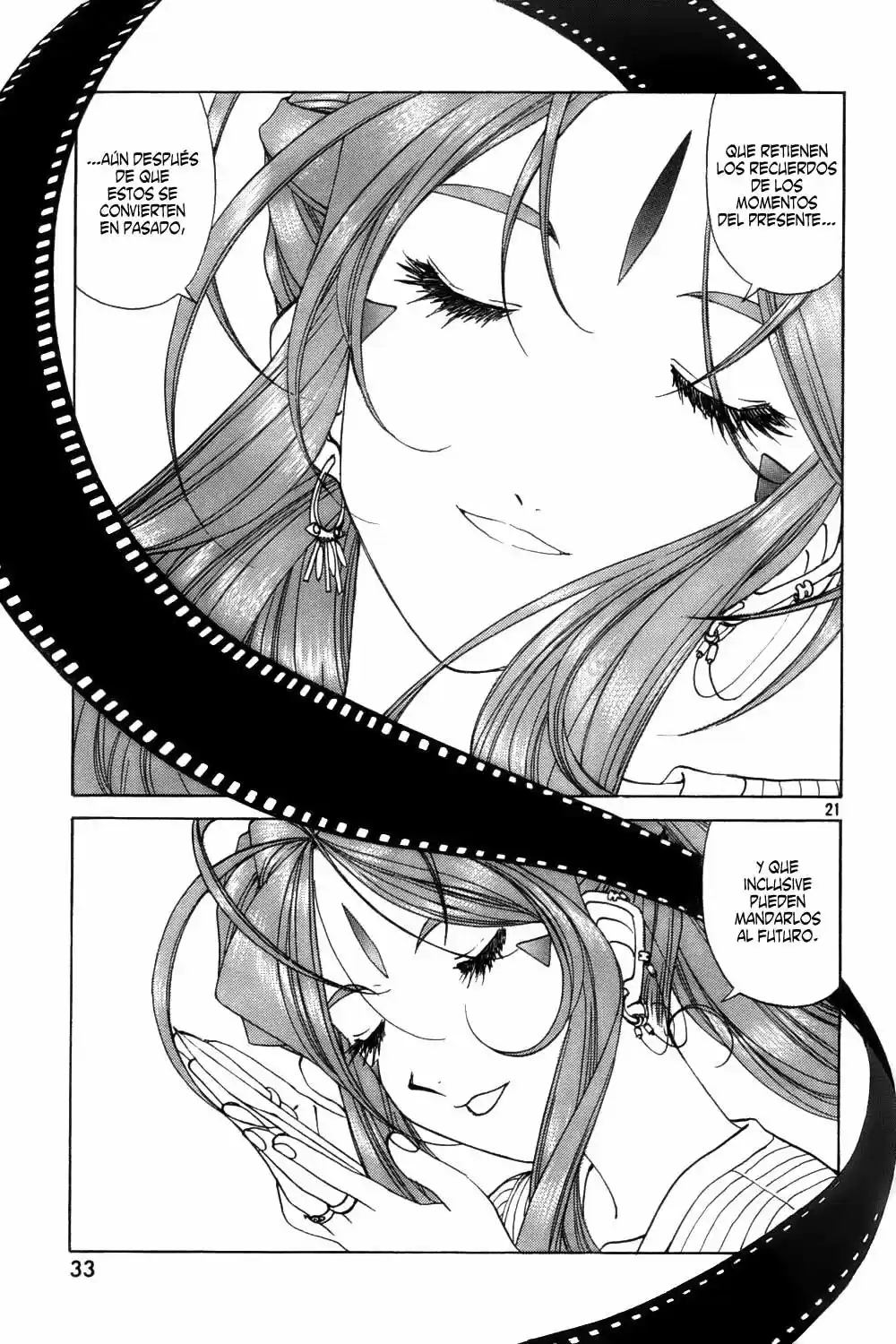 Aa! Megami-sama! capítulo 221, página 21