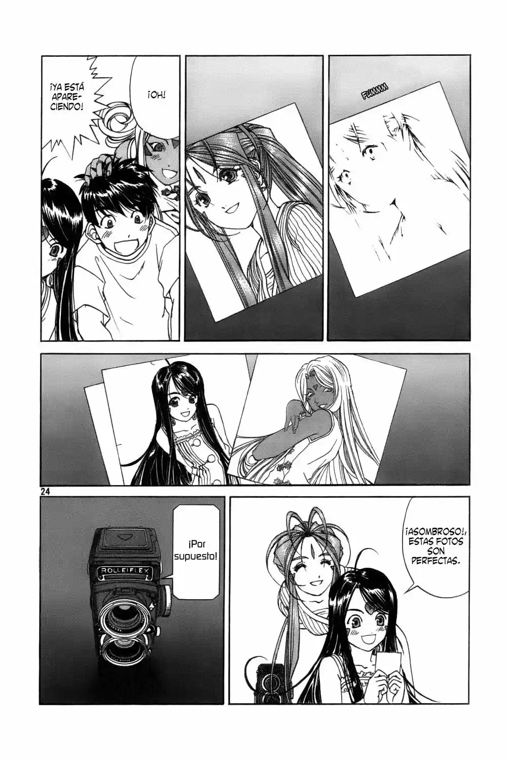 Aa! Megami-sama! capítulo 221, página 24
