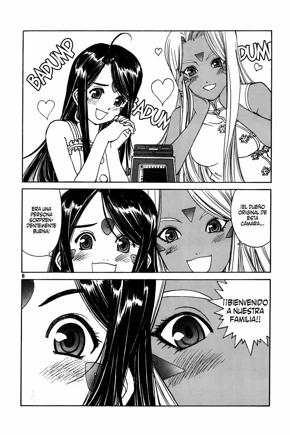Aa! Megami-sama! capítulo 222, página 6