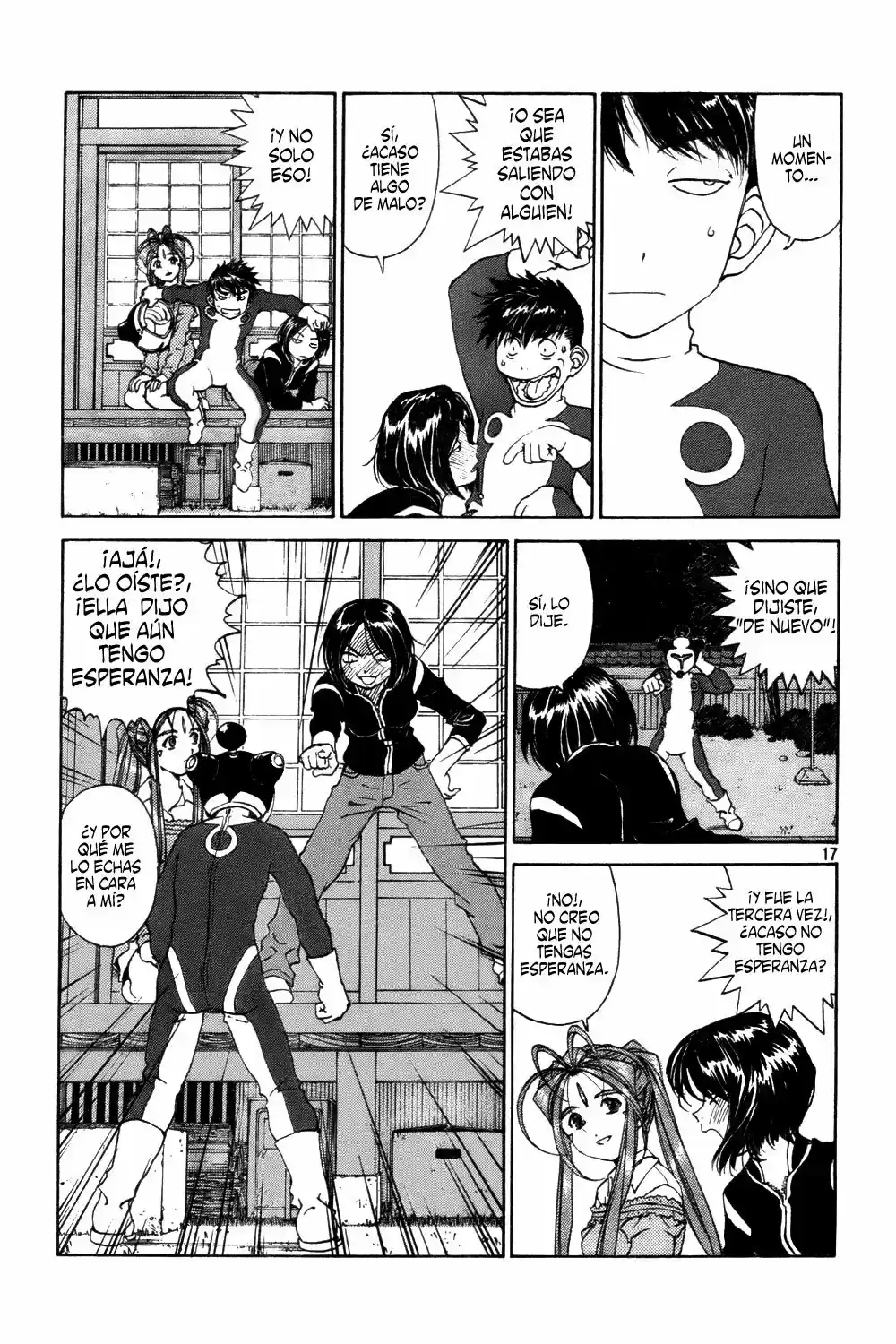 Aa! Megami-sama! capítulo 224, página 17
