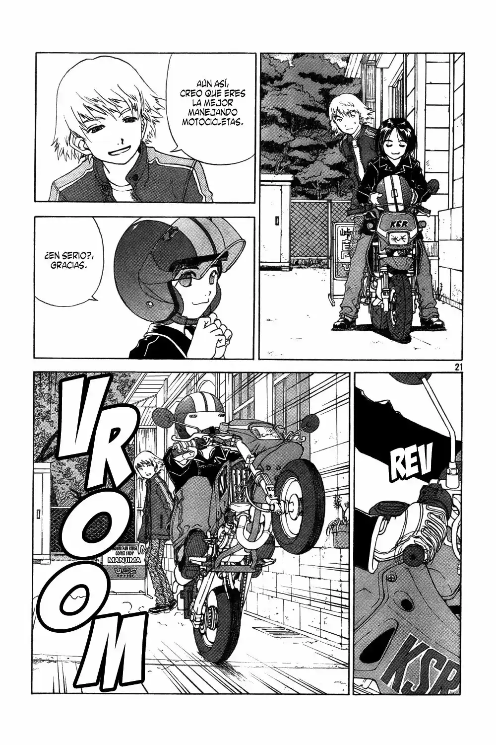 Aa! Megami-sama! capítulo 224, página 21