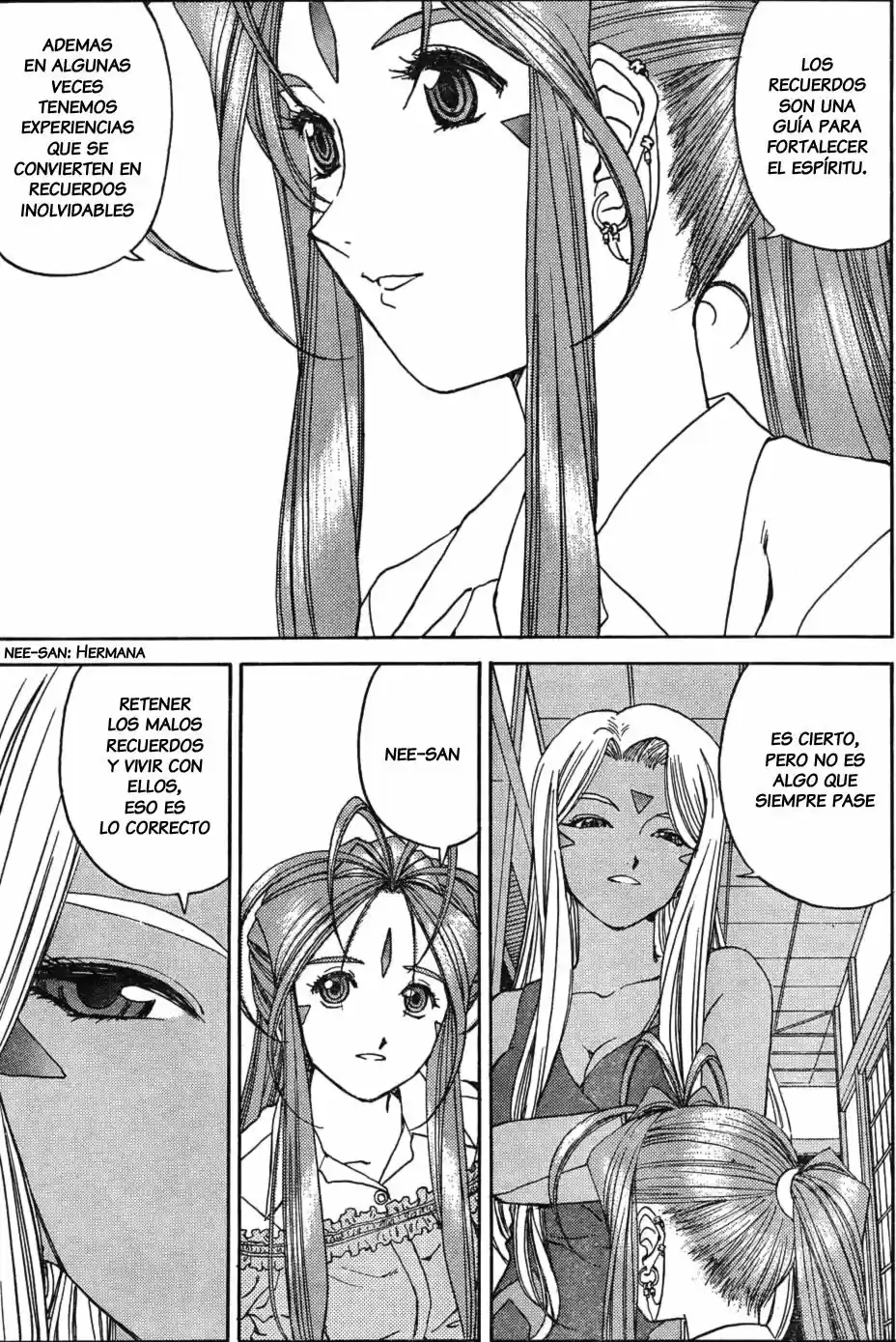 Aa! Megami-sama! capítulo 225, página 9