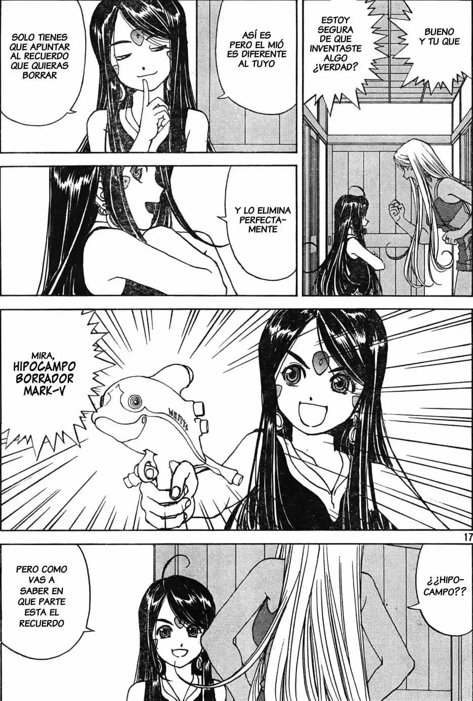 Aa! Megami-sama! capítulo 225, página 17