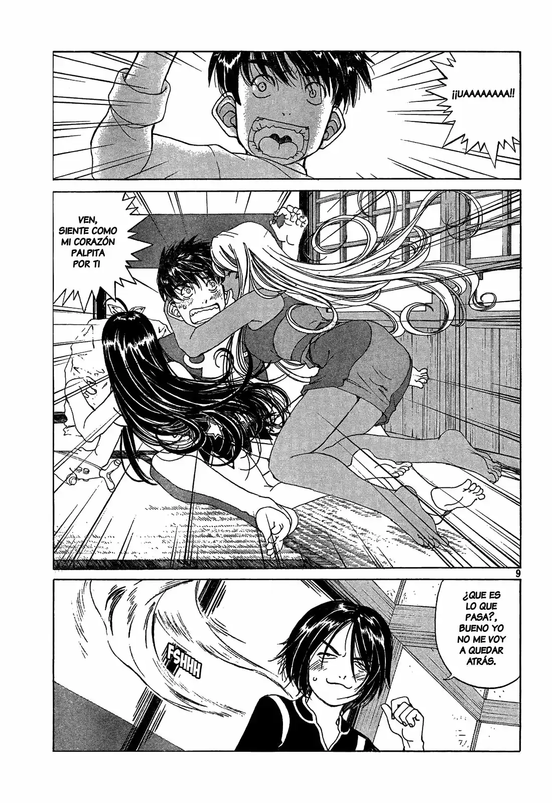 Aa! Megami-sama! capítulo 227, página 9