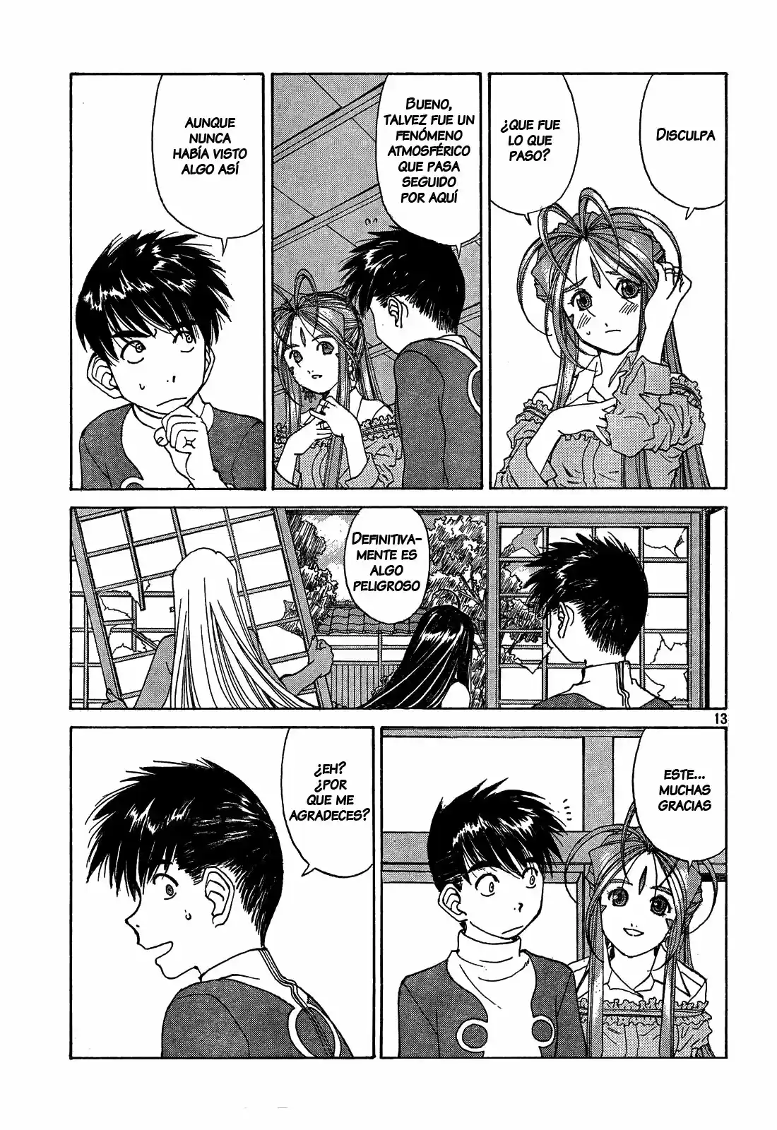Aa! Megami-sama! capítulo 227, página 13