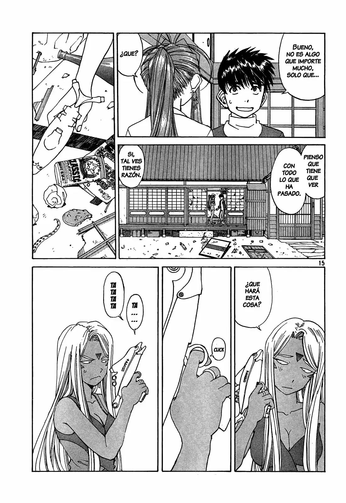 Aa! Megami-sama! capítulo 227, página 15